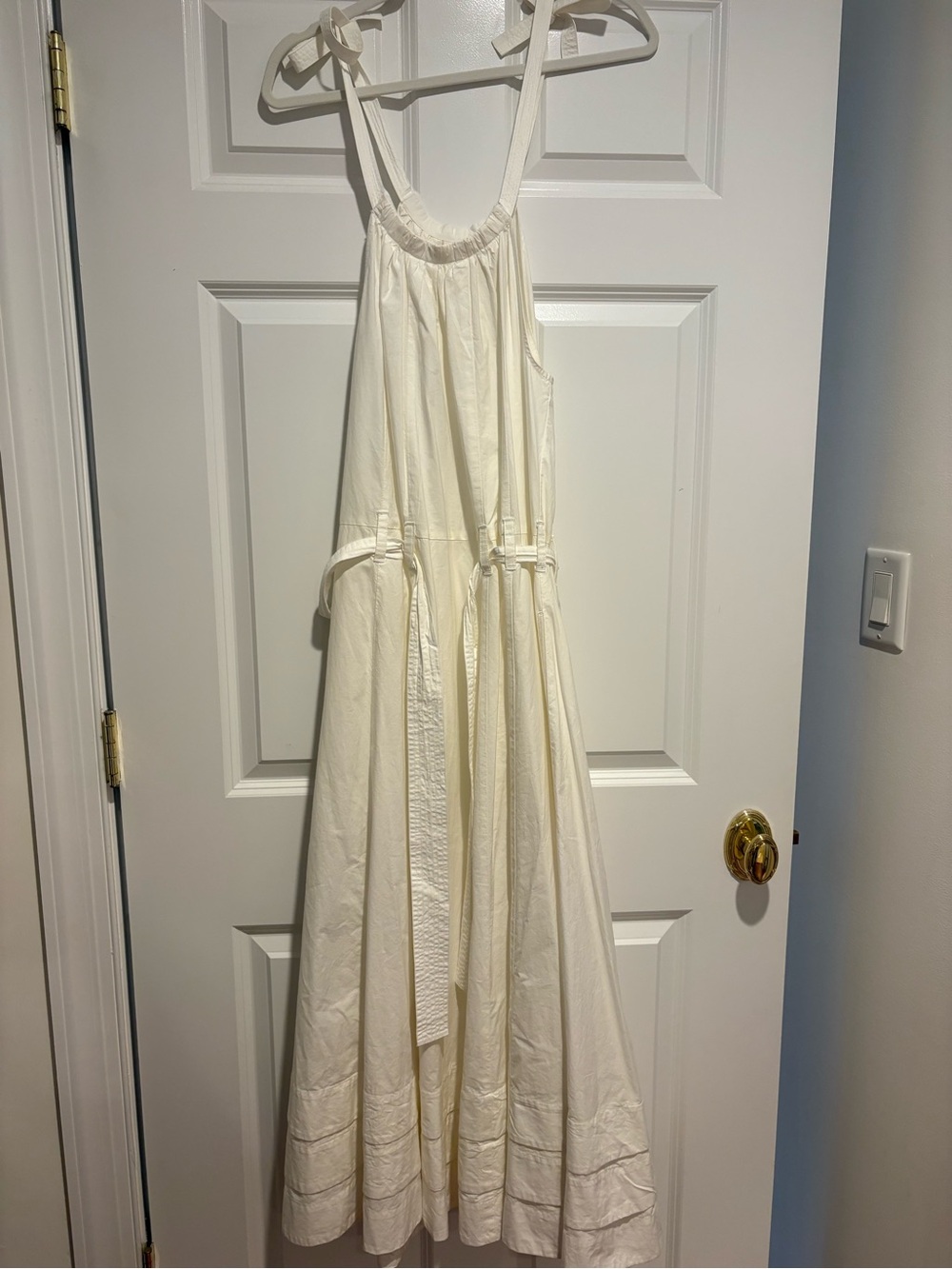 Julia Amory Cryder Dress - Blanc S